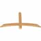Ekena Millwork Bellingham Timber Gable Bracket, Western Red Cedar, 48"W x 26"H x 1 1/2"D x 3 1/2"F, 13/12 Pitch GBW048X26X0204BEL00SWR - alternate 2